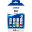Recipient de cerneală Epson 103 EcoTank 4-Colour Multipack, 65ml, Multipachet 4 culori, 2 image