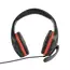 Căști gaming Gembird GHS-03, Cu fir, Negru/Roșu, 2 image