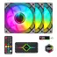 Ventilator PC Gamemax KF300, 120 mm, 6 image