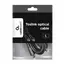 Cablu audio Cablexpert CC-OPT-1M, Toslink - Toslink, 1m, Negru, 4 image