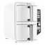 Friteuză cu aer cald Ninja Double Stack XL SL400EUWH, Alb, 6 image