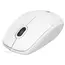 Mouse Logitech B100, Alb, 5 image