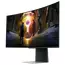 34" Monitor Gaming Samsung S34DG852, OLED 3440x1440 WQHD, Argintiu, 5 image