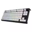 Tastatură HATOR Skyfall 80, Cu fir / Fără fir, Negru | Alb, 2 image