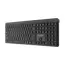 Wireless Keyboard Gembird Slim Pro Business KB-WPS-03-CYRL, Chocolate, 2.4Ghz, EN/RU, Black, 4 image