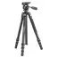 Tripied Foto-Video Vanguard VEO3 264AO, Cap Video, Negru, 4 image