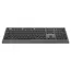 Keyboard Gembird KB-MCH-06-CYRL, Slimline, Chocolate type, 1.8m, USB-A + C, EN/RU, Black, 5 image