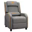 Scaun Gaming Cougar Ranger One Gray, Textil, Gri | Portocaliu, 5 image