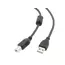 Cablu de date pentru periferice Cablexpert CCFB-USB2-AMBM-1.5M, USB Type-A/USB Type-B, 1,5m, Negru, 4 image