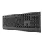 Keyboard Gembird KB-MCH-06-CYRL, Slimline, Chocolate type, 1.8m, USB-A + C, EN/RU, Black, 2 image