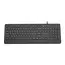Keyboard Gembird KB-MCH-05-CYRL, Slimline, 12 FN keys, 5 multimedia keys, Chocolate type, 1.8m, USB, 4 image