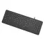 Keyboard Gembird KB-MCH-05-CYRL, Slimline, 12 FN keys, 5 multimedia keys, Chocolate type, 1.8m, USB, 5 image