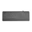 Keyboard Gembird KB-MCH-05-CYRL, Slimline, 12 FN keys, 5 multimedia keys, Chocolate type, 1.8m, USB, 2 image