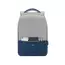 Rucsac pentru Laptop RivaCase Prater, 15.6", Poliester, Gri/Albastru, 6 image