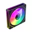 PC Case Fan GAMEMAX FN12A-S8I-R, Reversed, 120mm, ARGB, 24 LED, 9 blades, PWM, 