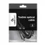 Cablu audio Cablexpert CC-OPT-2M, Toslink - Toslink, 2m, Negru, 2 image