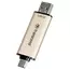Memorie USB Transcend JetFlash 930C, 128GB, Auriu, 4 image