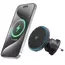 Car Mount With Wireless Charger Proove Graphite Circle Qi2 15W, Black, 5 image
