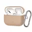 Husă pentru Airpods Tech Protect Hook Apple Airpods Pro 3, Caffe Latte