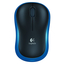 Mouse Wireless Logitech M185, Blue / Black