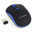Mouse Wireless Gembird MUSW-4B-03-B, Black / Blue, 2 image