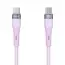 Cablu de încărcare Nillkin Type-C to Type-C Cable, Flowspeed, USB Type-C/USB Type-C, 1,2m, Violet