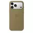 Apple iPhone 18 Pro Max Silicone Case with MagSafe - Olive,  Model A3702