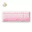 Tastatură MCHOSE K99 V2, Cu fir / Fără fir, Pink Gradient, 2 image