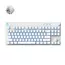 Tastatură MCHOSE Mix 87, Cu fir, Alb, 2 image
