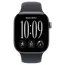 Apple Watch Series 12 GPS, 42mm Space Grey Aluminium Case with Navy Blue Sport Band - M/L MJE94, 3 image