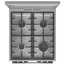 Aragaz Mixt Gorenje GKS5C71XF, Oțel inoxidabil, 7 image