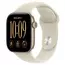 Apple Watch Series 12 GPS, 42mm Light Gold Aluminium Case with Sand Sport Band - S/M MJED4