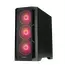 Carcasă PC Chieftec APEX Lumo, Midi-Tower, Fără PSU, Negru, 2 image