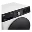 Mașină de spălat cu uscător LG F4DR711S2H, 10kg, Alb, 4 image