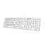 Tastatură Genius SlimStar 126, Cu fir, Alb, 2 image