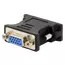 Adaptor Video Cablexpert A-DVI-VGA-BK, DVI-I (M) - VGA D-Sub (F), Negru, 2 image