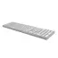 Tastatură Genius SlimStar 126, Cu fir, Alb, 5 image
