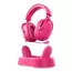 Căști gaming MCHOSE V9 Turbo Plus, Fără fir/Cu fir, Berry Red, 2 image