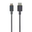 Cablu Video Cablexpert CC-HDMI4C-6, HDMI (M) - mini-HDMI (M), 1,8m, Negru, 2 image