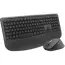 Wireless Keyboard & Mouse Logitech MK880, Signature Comfort Plus, Quiet typing, Concave keys, Palm r, 4 image