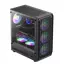 Carcasă PC Gamemax Forge AB, Midi-Tower, Fără PSU, Negru, 2 image
