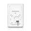 Punct de acces fără fir Ubiquiti U7-Pro-Wall, 688 Mbps, 4324 Mbps, 5764 Mbps, Alb, 4 image