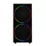 Carcasă PC Gamemax Black Hole, Midi-Tower, Fără PSU, Negru, 5 image