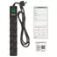 Prelungitor electric SVEN SF-06E-16, 6 Prize, 3m, Negru, 5 image