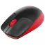 Mouse Wireless Logitech M190, Roșu, 4 image