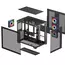 Carcasă PC Deepcool CG530 4F, Midi-Tower, Fără PSU, Negru, 4 image
