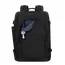 Backpack Rivacase 8461 ECO, for Laptop 17,3" & City bags, Black, 4 image