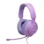 Căști gaming JBL Quantum 100M2, Cu fir, Violet, 7 image
