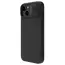 Husă Nillkin iPhone 15 Plus, CamShield Silky Silicone, Elegant Black, 5 image