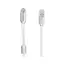 Cablu încărcare și sincronizare Remax RC-025t, Lightning, micro-USB/USB Type-A, 1m, Alb, 2 image